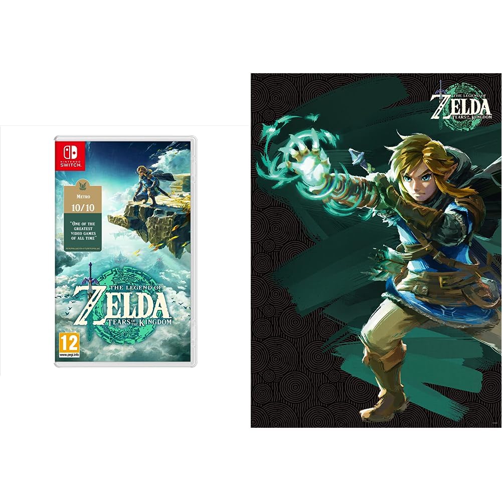 The Legend of Zelda: Tears of the Kingdom (Nintendo Switch) + Poster