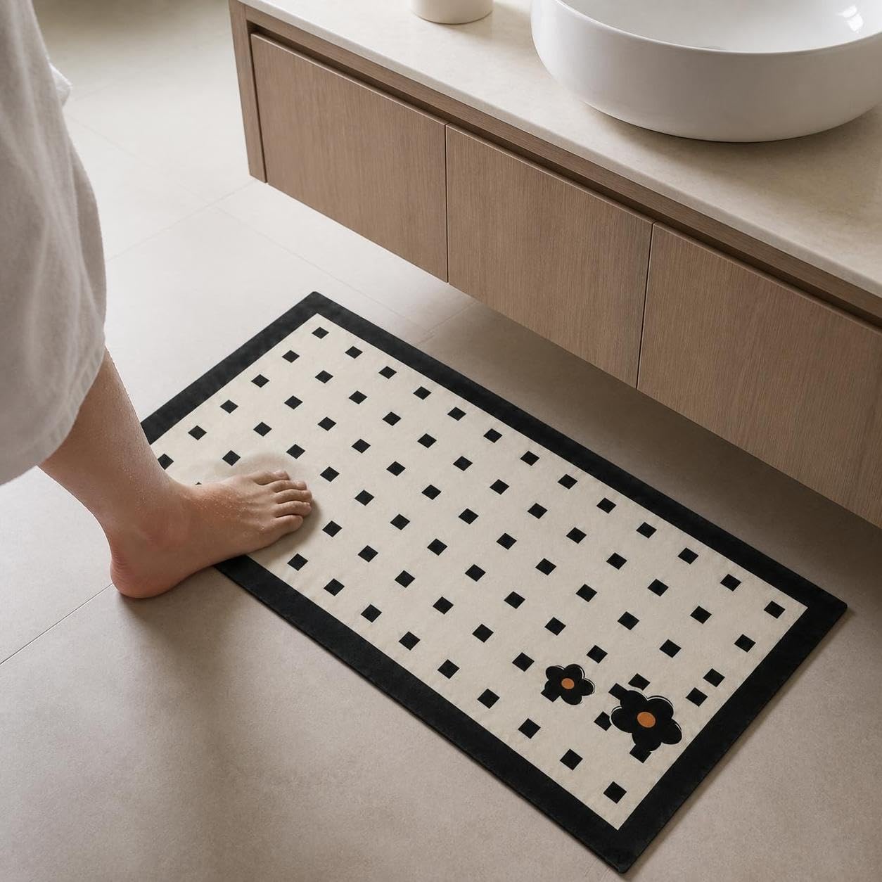 Tapis égouttoir Vaisselle Absorbant en diatomite pour séchage la Cuisine, pour la Cuisine - pour Salle Bain