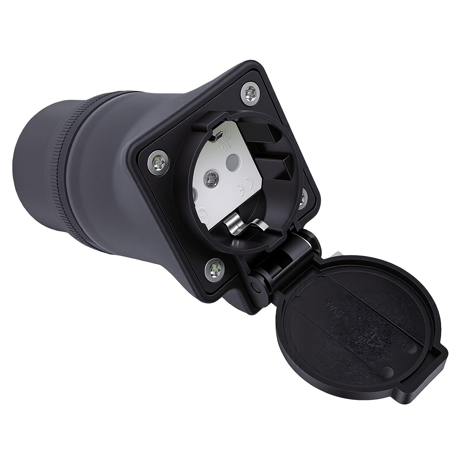 Tbest Adapter ładowarki EV Typu 2 do Typu F 16A 3.5kW do Skuterów