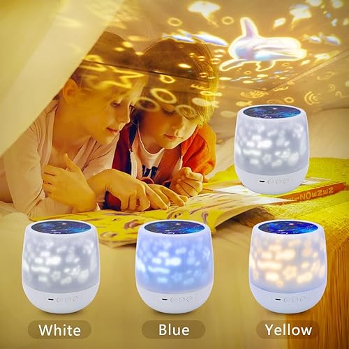 Miniatura 6 de 15 juegos de películas, proyector de estrellas, luces nocturnas para niños, lámpara multifuncional de proyector de estrellas, luz de planetario para