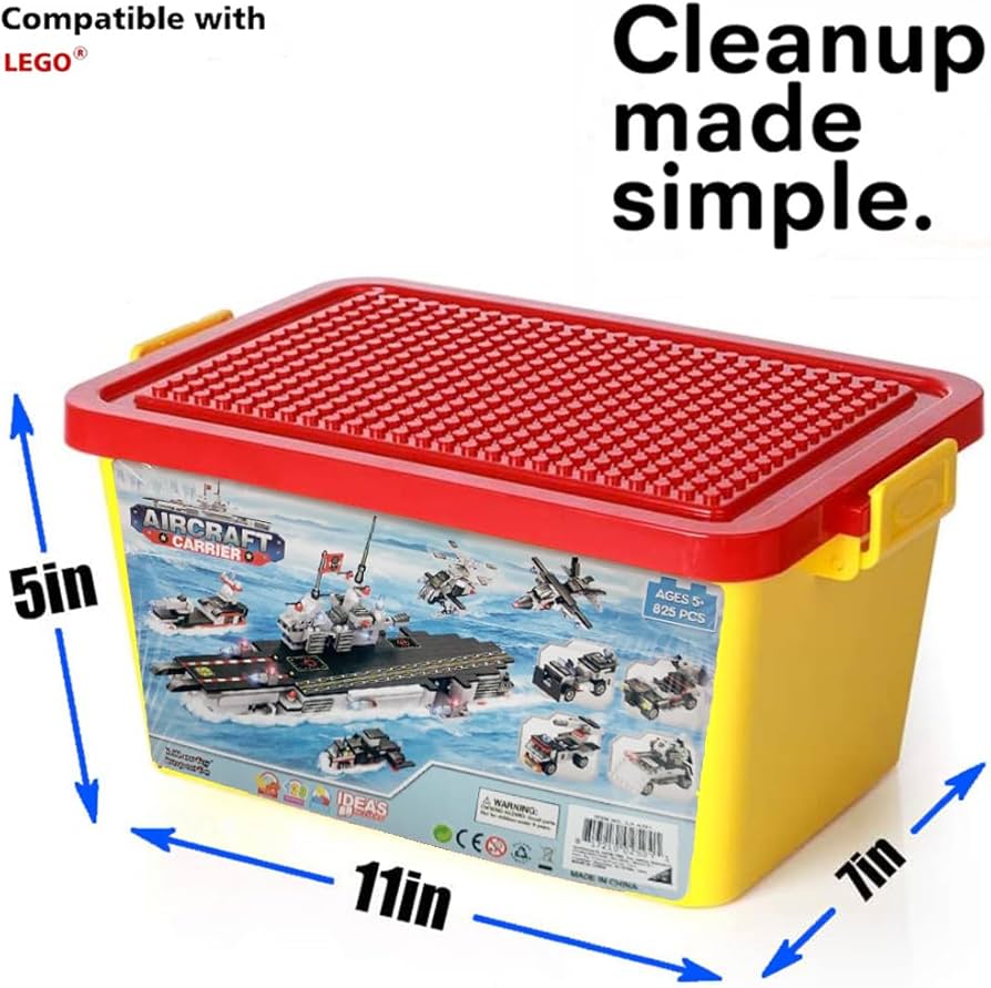 Amazon.com: Liberty Imports 825pc Military Aircraft Carrier Fleet