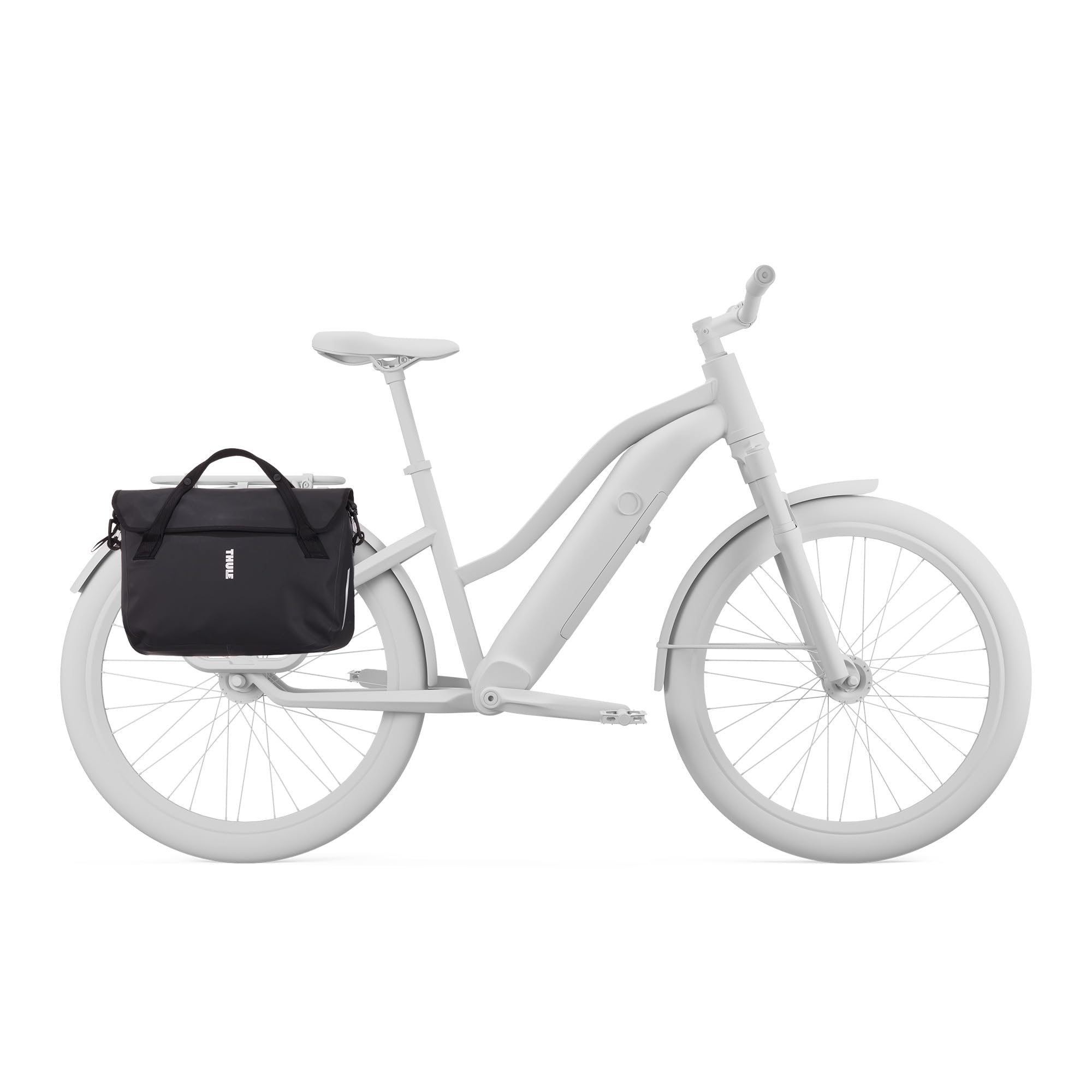 Thule Shield Agganciare La Borsa Laterale Della Bicicletta Con Inlock 16" Black, One-Size