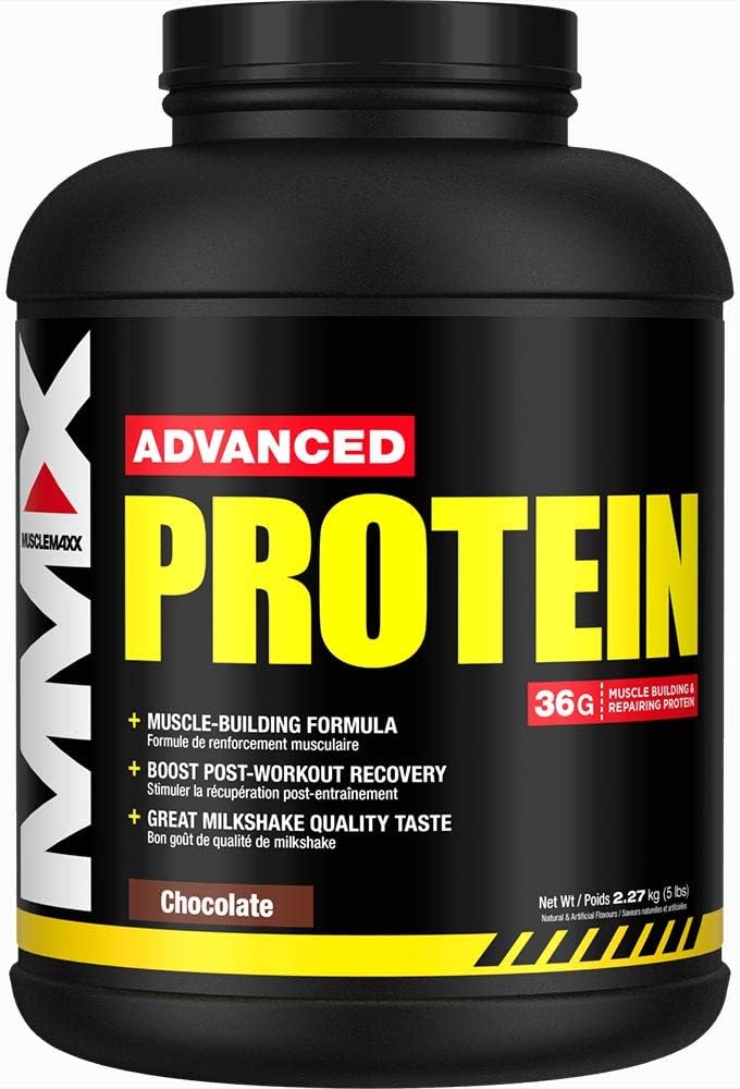 MuscleMaxx Advanced Protein, Chocolate, 5 lb (2.27 kg)