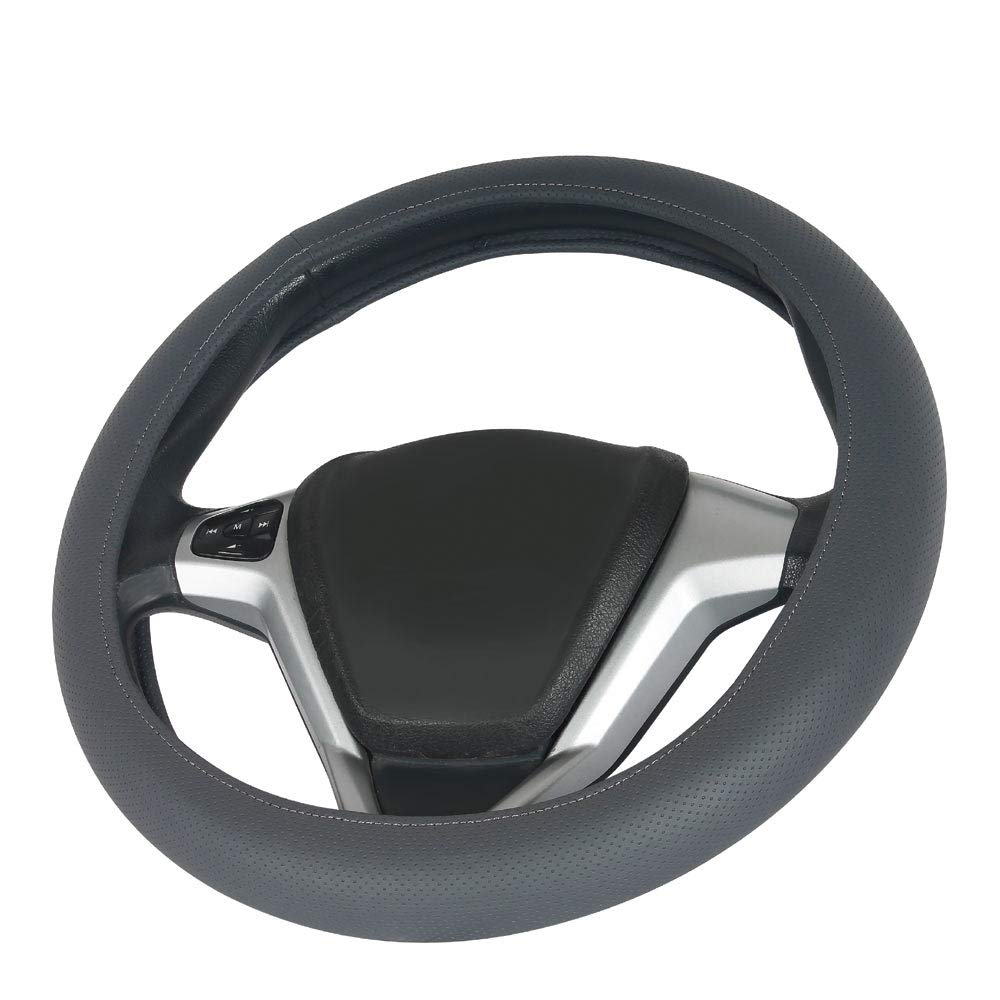 SV1201G Steering Wheel Cover Grey for All Steering Wheel Types 37 cm - 39 cm