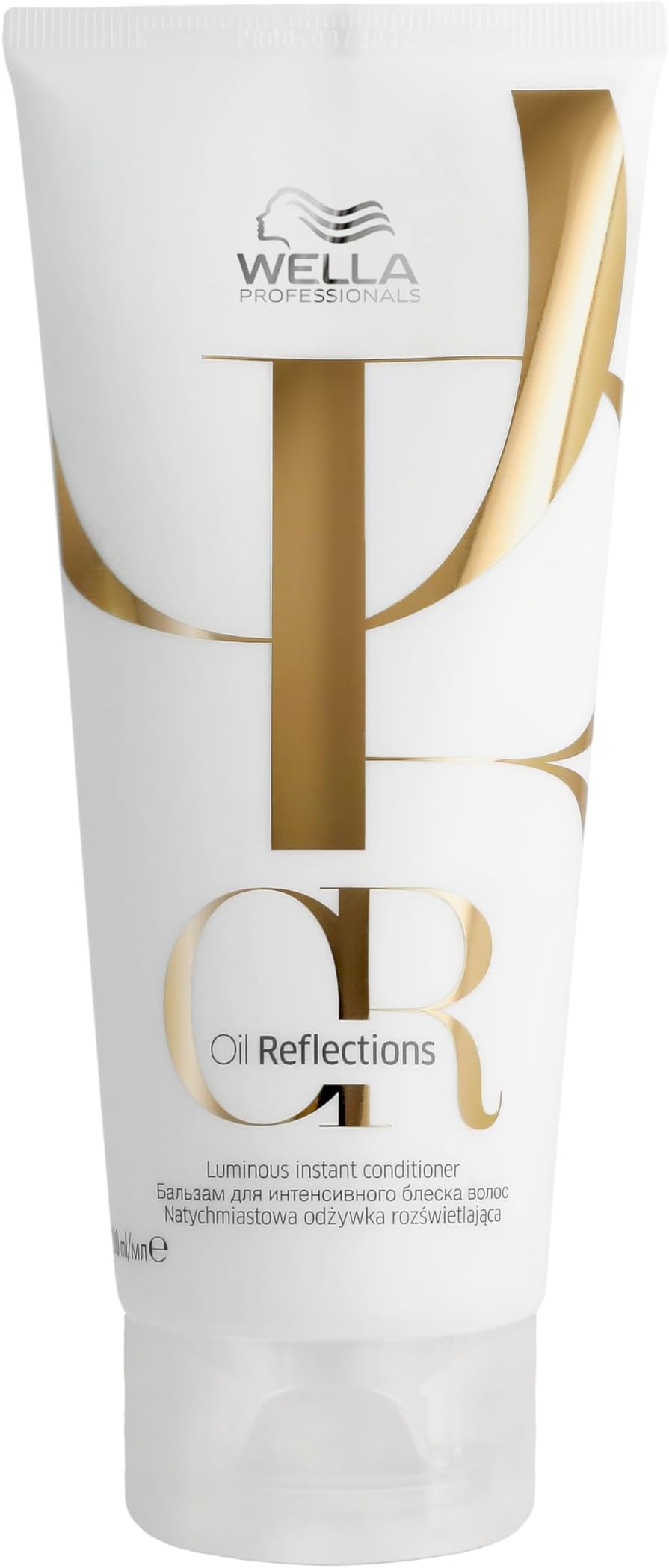Wella Professionals Oil Reflections Luminous Instant Conditioner, Smoothening Effect For All Hair Types, Hydrates & Tames Hair, With White Tea Extract For Luminous Hair, 200ml