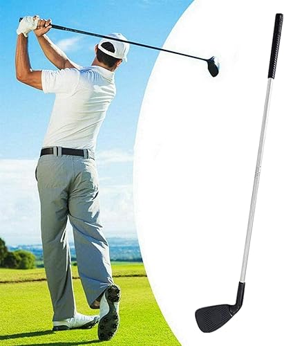 Miniatura 6 de Putter de golf, juego de 2 putter bidireccional para padres e hijos, eje de putter resistente, agarre antideslizante, mini putter de golf