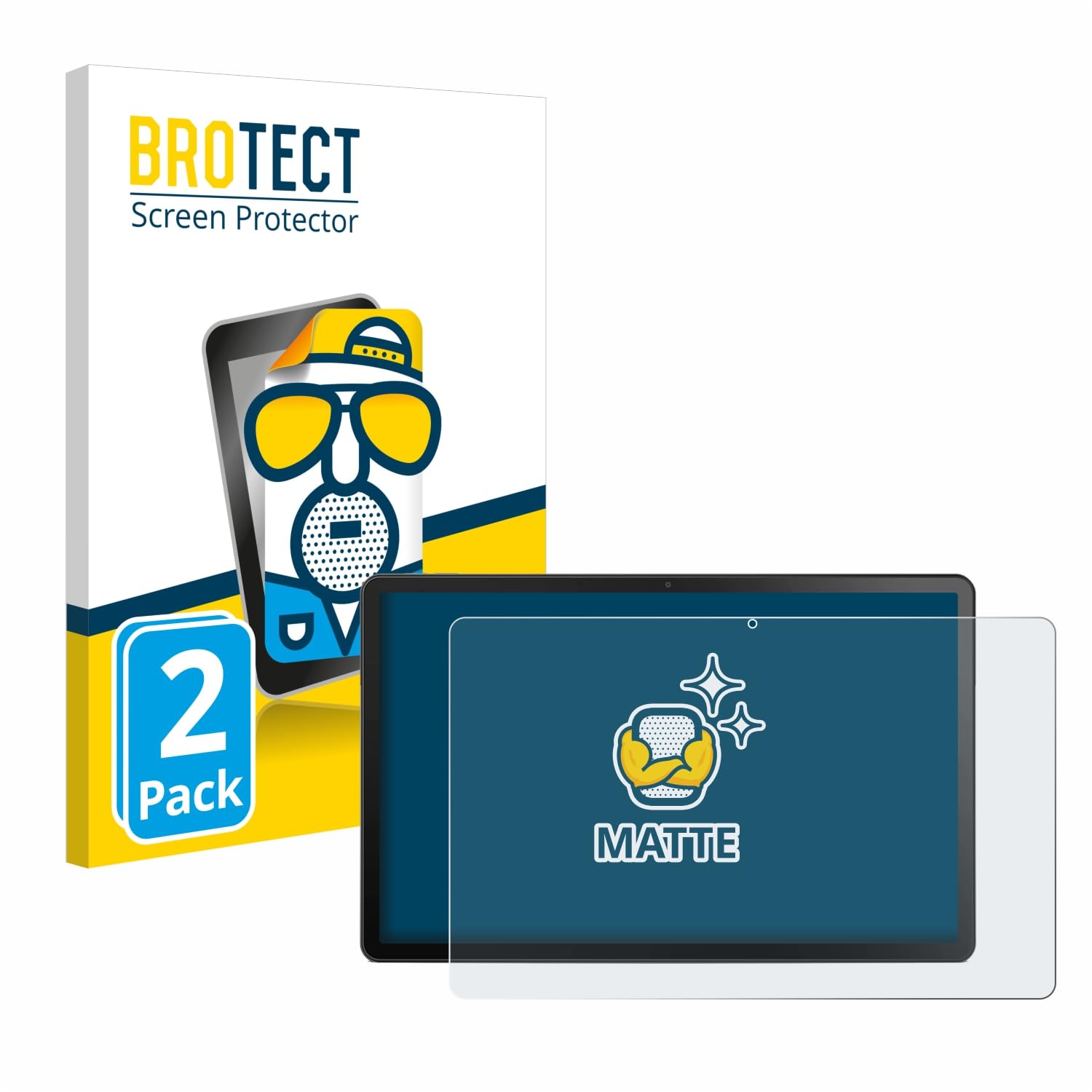 2x Vetro Protezione Pellicola per Lenovo Tab M8 (4th Gen) TB-300FU 8