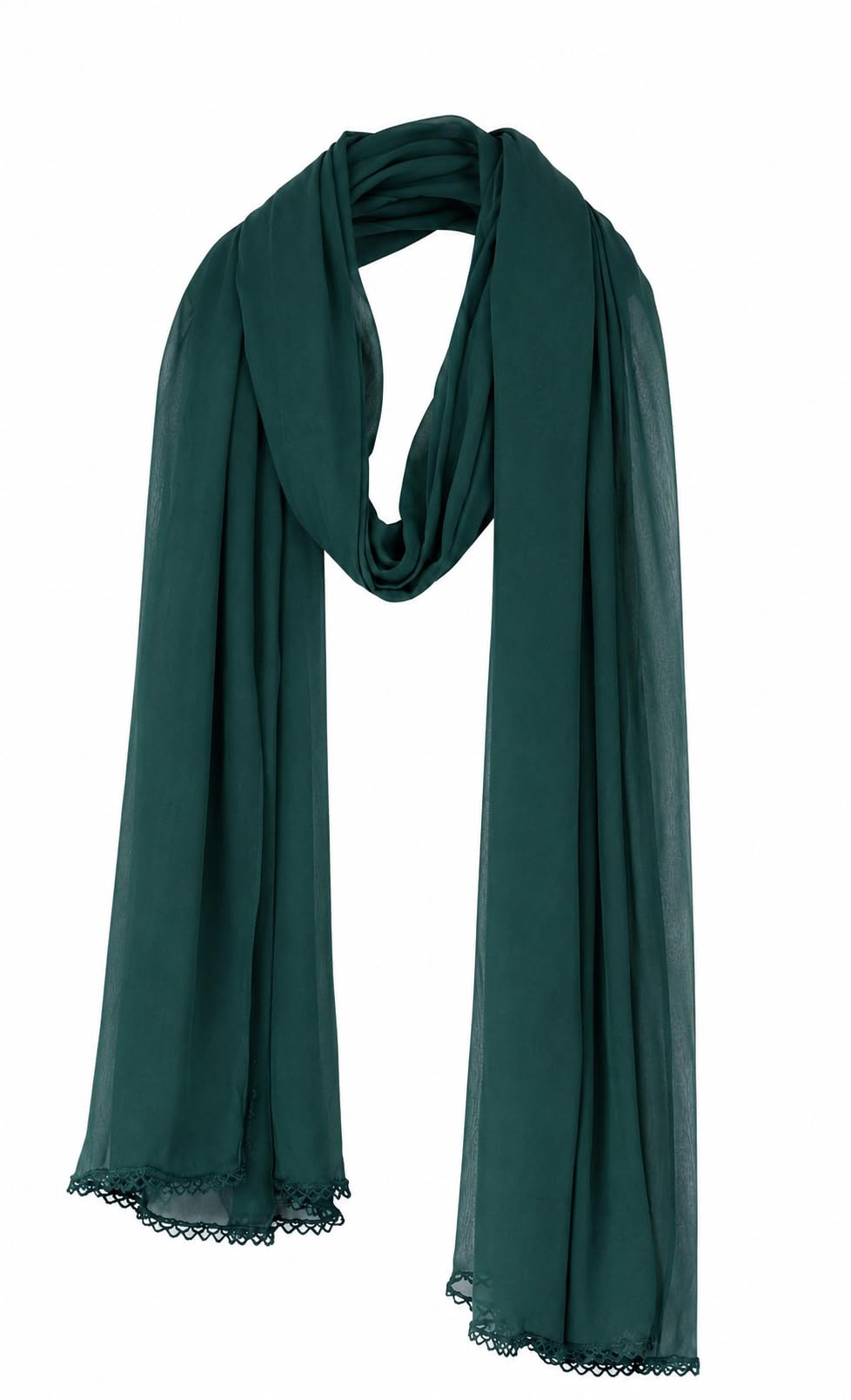 SUYU Women's Chiffon Dupatta for Women & Girls | Soft Lightweight Solid Dupatta for Kurti, Salwar Suit & Ethnic Wear | Daily, Party & | 2.25 Meter-picture-28