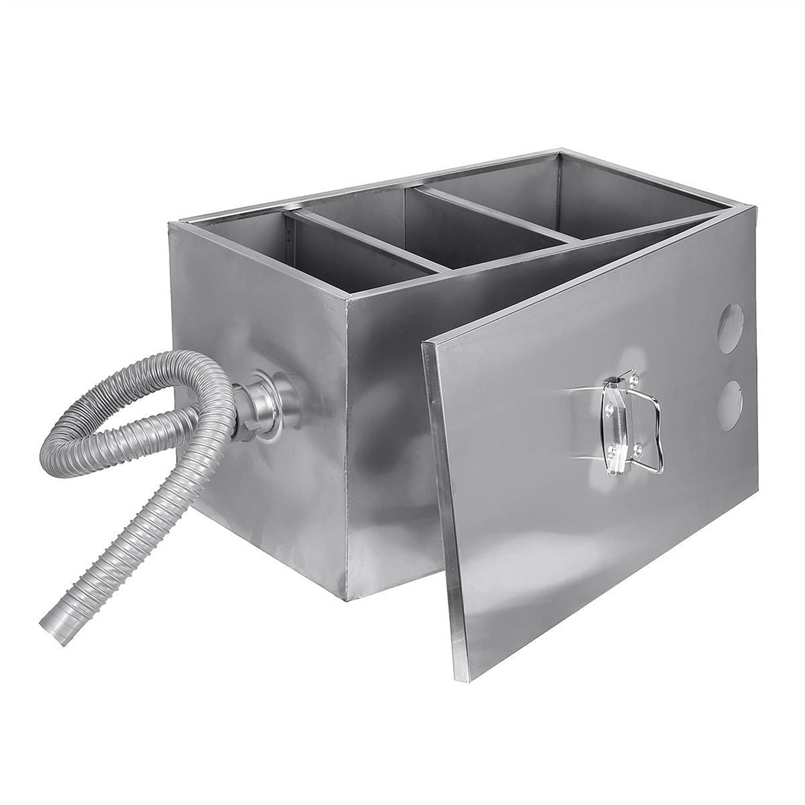 Buy Manhj Upgraded Stainless Steel Grease Interceptor Grease Trap Water