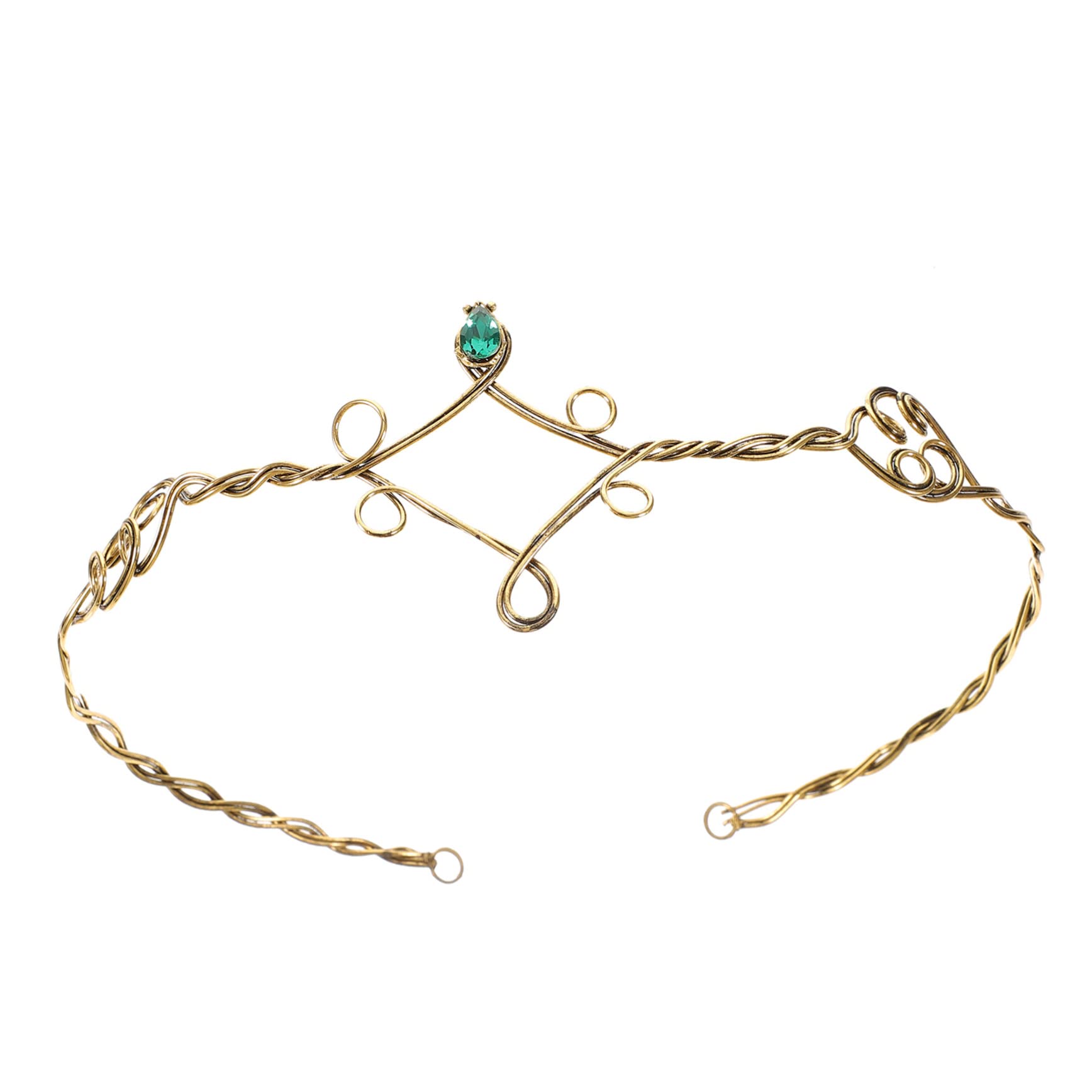 Healeved 5pezzi Cerchietto Pietre Accessorio Per Cerimonie e Speciali Fascia Vintage Per e Ragazze