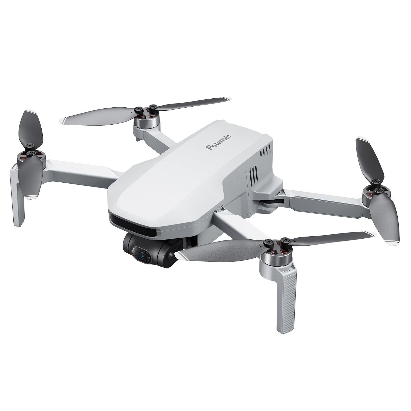 Potensic Drone de rechange ATOM avec cardan contenant un jeu d'hélices et tous les composants électroniques, sans batterie/téléc