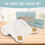 Bébé ours Swadle Blanket , Ultra-Soft Plush Essentiels pour les nourrissons 0-6 mois , Recevoir Swabling Wrap Blanc , Idéal Nouveau-né Registre et accessoires pour les enfants