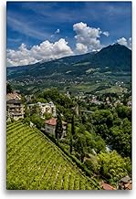 CALVENDO Melanie Viola - Lienzo decorativo (50 x 75 cm), diseño de Meran Viola, color blanco