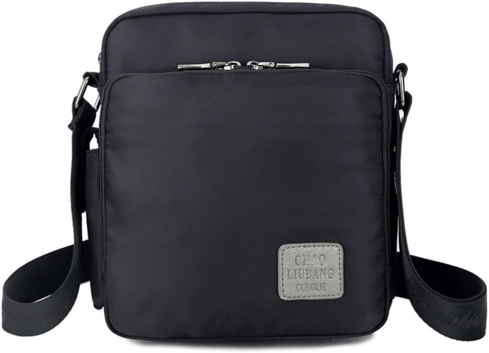 Multifunction Versatile Travel Messenger Bag Handbag Crossbody Shoulder Bag Casual Bag Black