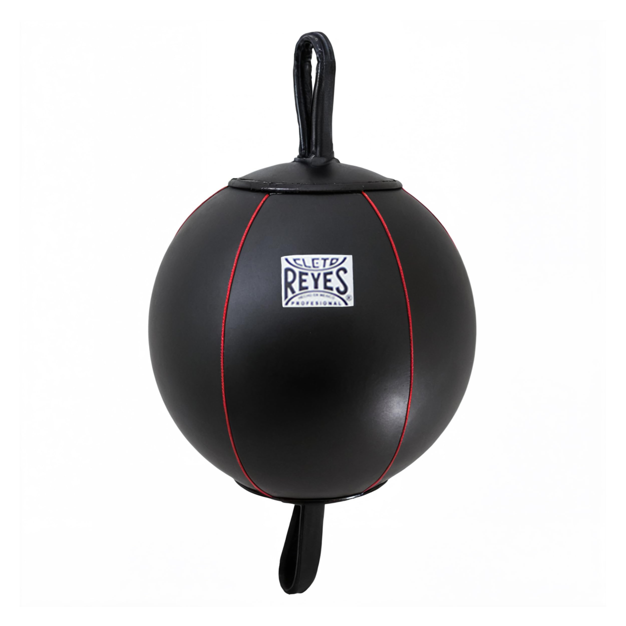 CLETO REYESSpheric Double End Punching Bag for Boxing Workout Practice Gym Training Equipment, MMA, Kickboxing, Muay Thai, Black