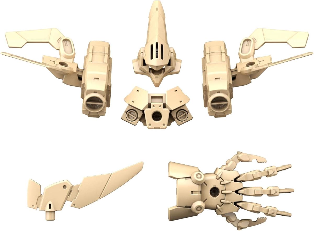 Bandai Hobby - 30 Minute Missions - #22 Cielnova Option Armor for Defense Operations (Sand Yellow) 30 MM Option Armor Model Kit