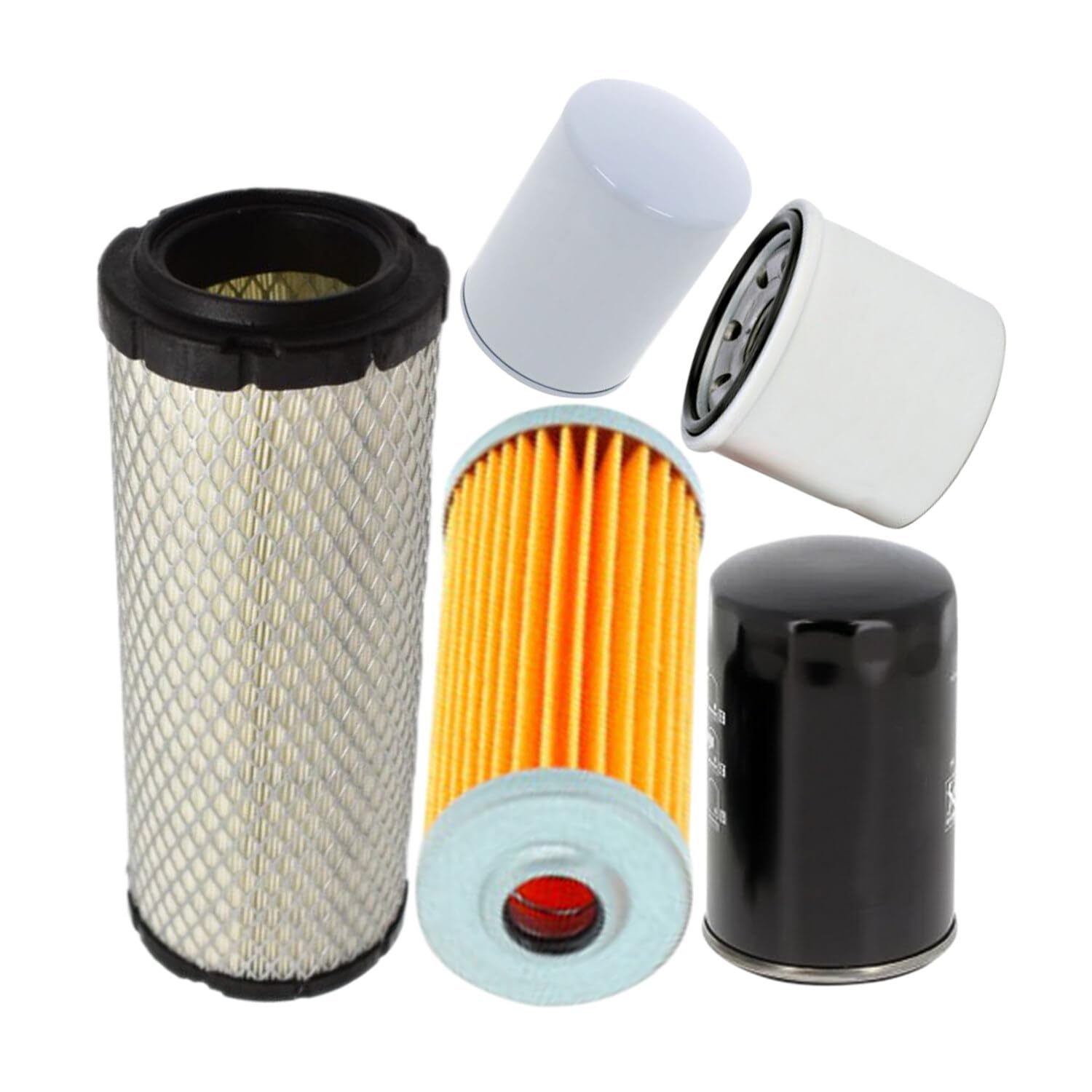 Kit de filtro de aceite y aire 1A8330-05110 198167-24900 SA424 compatible con tractor Yanmar SA221 SA324 SA424