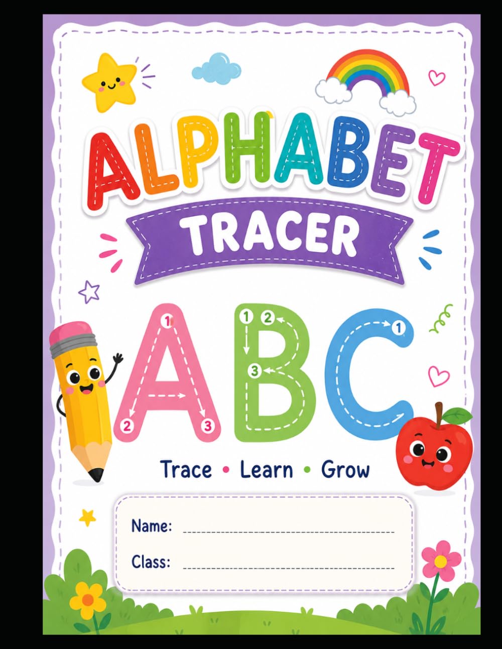 My first Alphabet Tracing Book: Fun Handwriting Activities for Preschool and Kindergarten