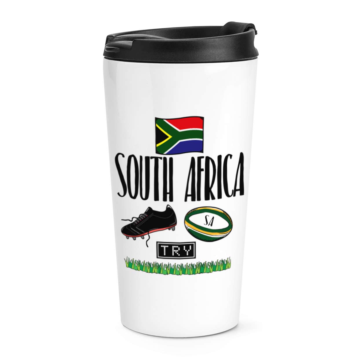 South Africa Rugby Travel Mug Cup