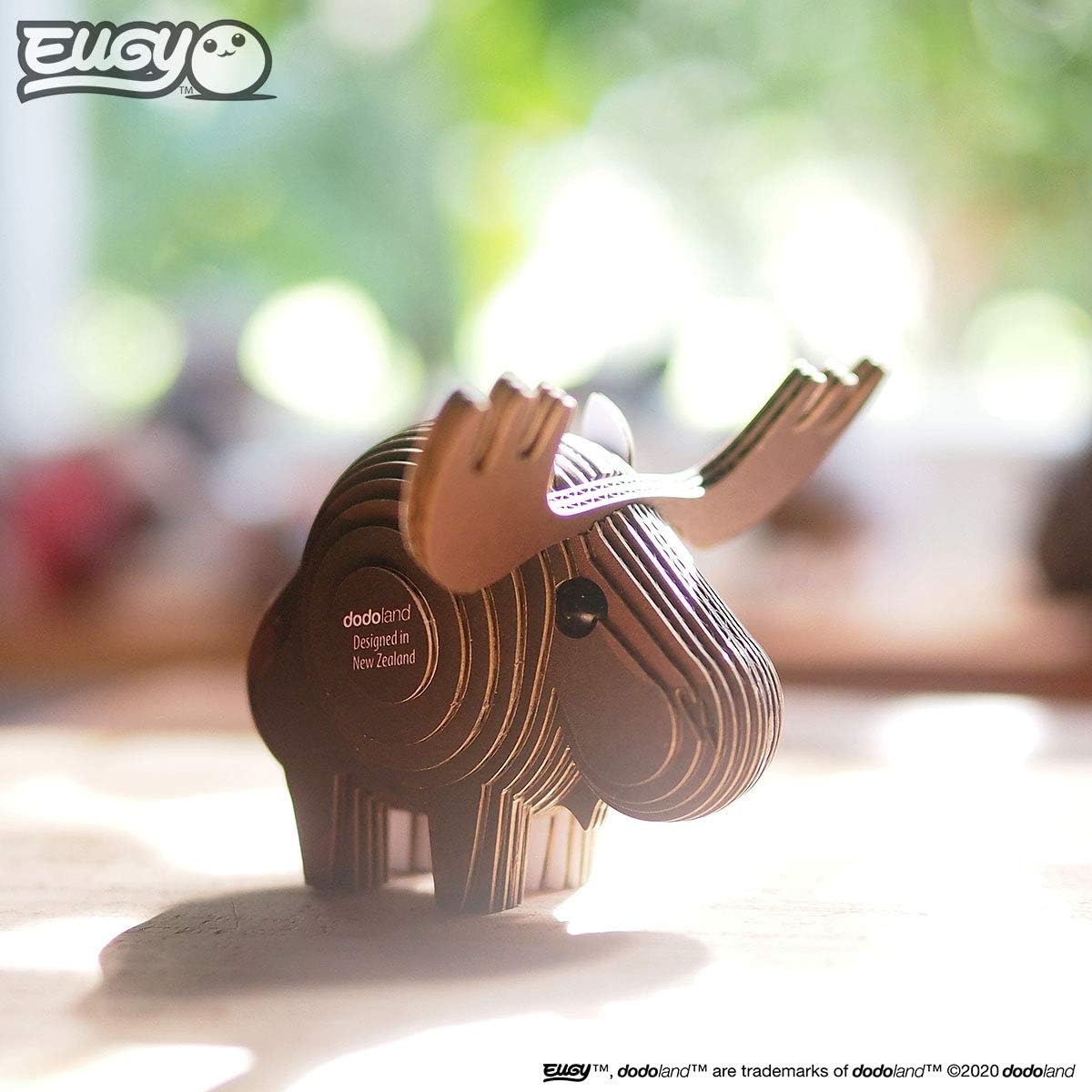EUGY 042 Moose Eco-Friendly 3D Paper Puzzle [New Seal]