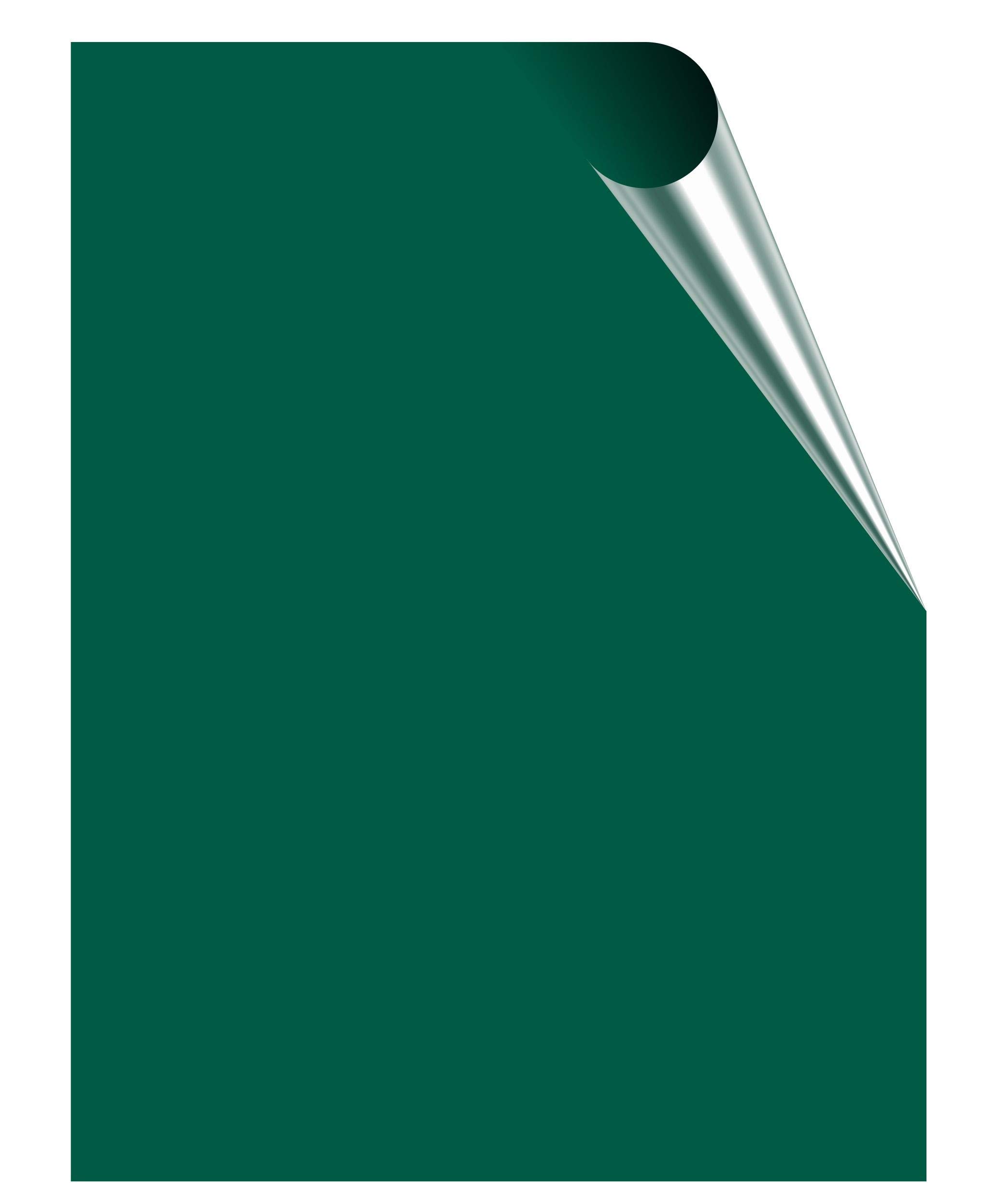 Tile Stickers, Coloured Gloss, use on 150mm x 200mm / 15cm x 20cm / 6 x 8 Inch Tiles, Waterproof for Kitchen, Splashback, Bathroom, Self Adhesive, Peel and Stick, Removable (Dark Green, 10)