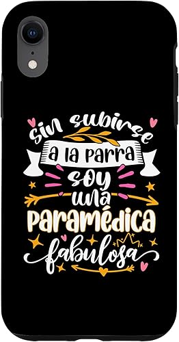 iPhone XR Paramédica Fabulosa Divertido Mujer Enfermera de Ambulancia Case