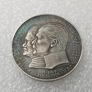 Antique Crafts 1904 German Silver Plated Commemorative Coin Foreign Silver Dollar #1811