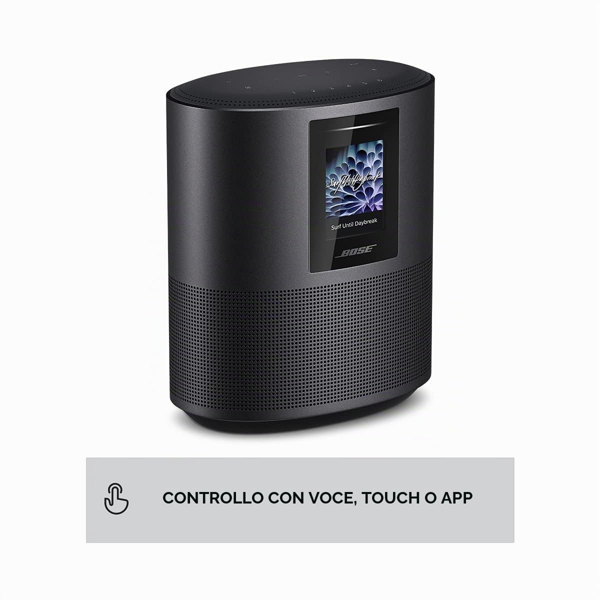 Bose Home - Altoparlante 500 con Alexa integrato, colore: nero - 20,3 x 10,9 x 16,9 cm