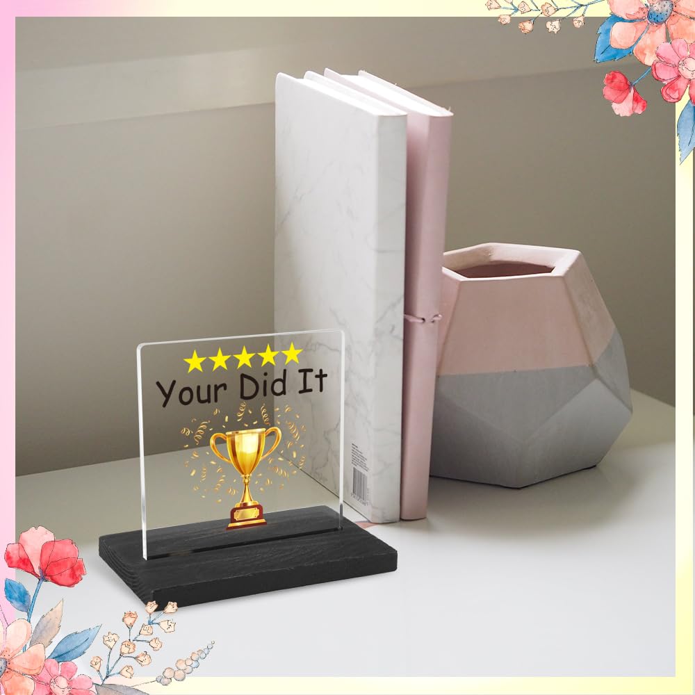 Citazione divertente per scrivania, regalo per donne, uomini, affermazione positiva regalo per donne, uomini, decorazione minimalista per ufficio per uomini, decorazione da tavolo per uomini