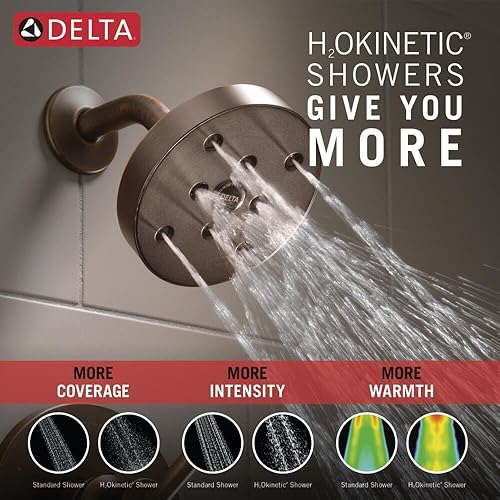 Miniatura 46 de Delta Faucet - Kit de ducha modelo T14459, sin válvula Cromado,Champagne bronce,Mate negro,Níquel pulido,Inoxidable,Bronce veneciano