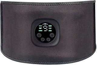 EMS Abdominal Toning Belt For Men And Women, Abdominal Muscle Toner, Muscle Toner, Abs Trainer, Abs Muscle Toner, Muscle Toner - Abs Belt, Abs Muscle Trainer, Muscle Toner Abdominal Toning Belt