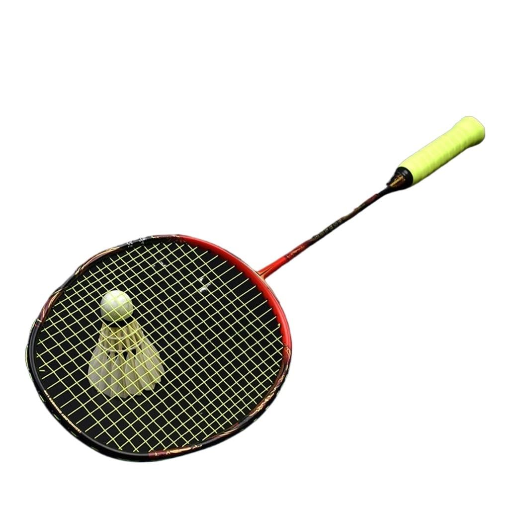 Full Carbon Badminton Racket 32 ​​lbs Small Racket Frame Offensive and Defensive Smash Adult Racket