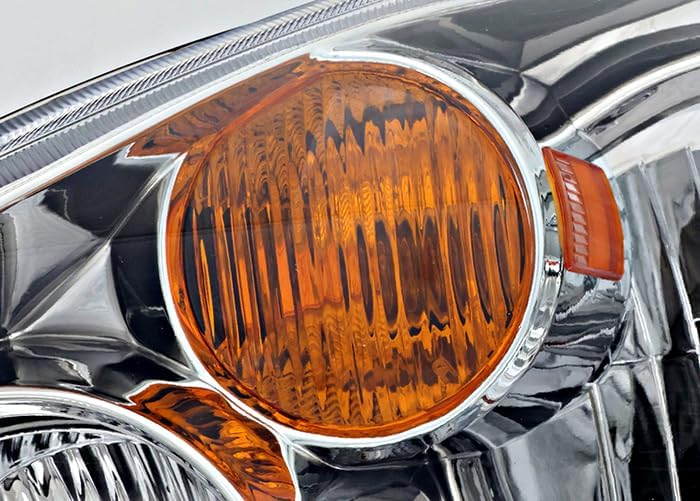 Miniatura 4 de Para Nissan Altima Faros Lámparas Set 2002 2003 2004 Halógeno Conductor y Pasajero Lado