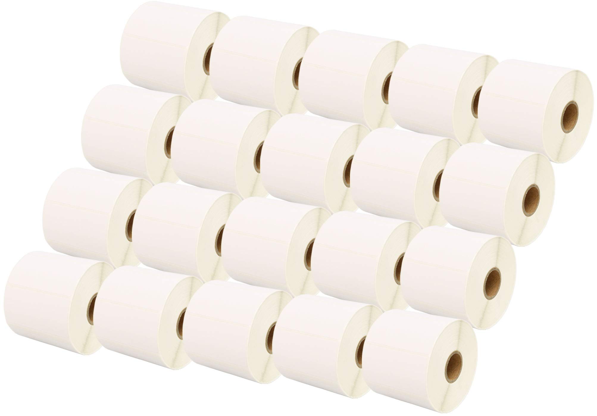 20 Rotoli 72mm x 36mm Etichette termica diretta compatibili per Zebra GK420d GK420t GC420d GX420d GX420t GC420t GX430t GT800 LP2844 TLP 2844 CL-S521 CL-S621 CL-S631 (1000 Etichette per Rotolo)