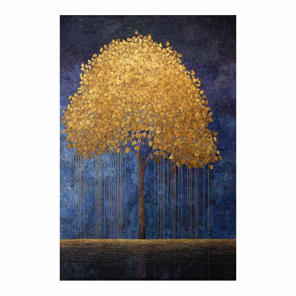 XENIOU Tree Of Life Wall Art Nebula Magics tree canvas wall art, prints for walls, for living room bathroom Bedroom Home Decoration.(Multicolor)-70x100cm Unframed
