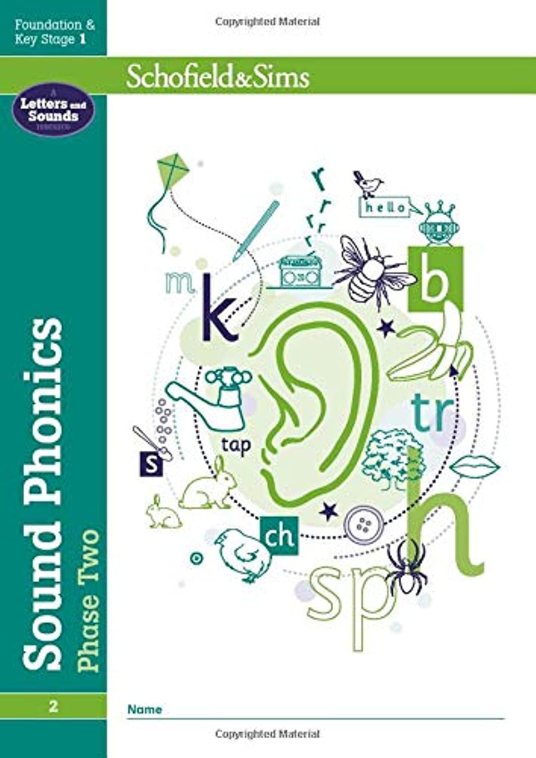 Sound Phonics Phase Two EYFSKS1 Ages 46 2 by Carol Matchett PAPERBACK