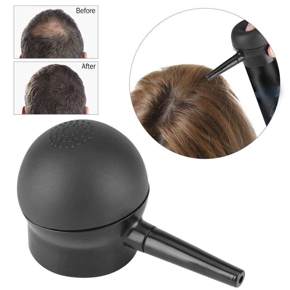 Hair Fibers for Thinning Hair (Multiple Colour) 100% Undetectable Natural Fibers - Completely Conceals Hair Loss in 15 Seconds - For Women & Men - Giant 28g Bottle - (Hair Spray Applicator) : Beauty & Personal Care