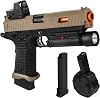 Gel Blaster JM-X5,Gel Toys with Goggles and Drum,Upgrade Version for X2 with Easter Outdoor Games and Backyard Fun for Ages 14 years old and up and Adults,Sandy