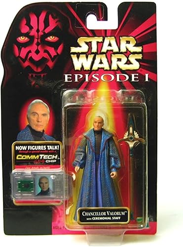 Star Wars Episodio I Colección de figuras básicas III Canciller Valorum #41