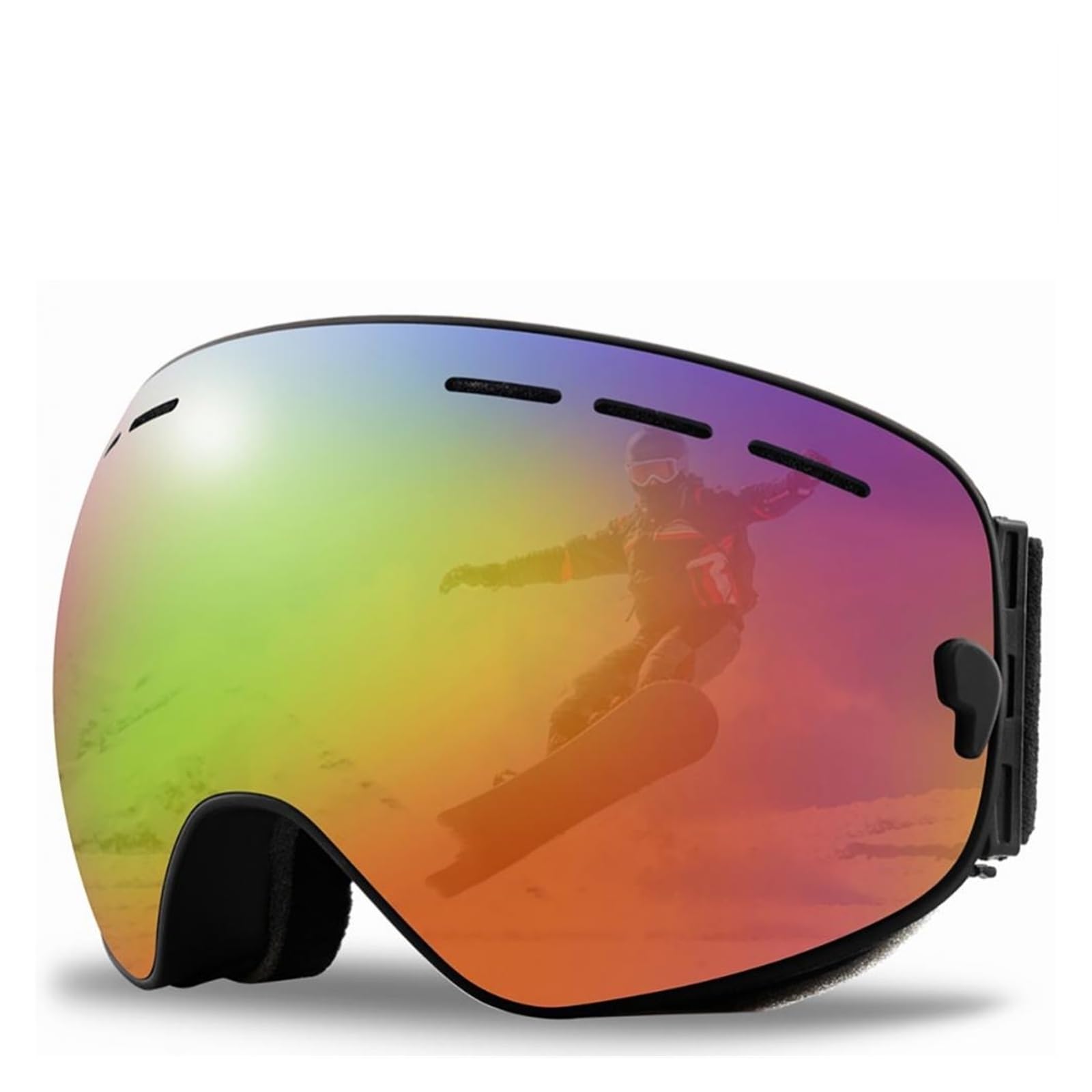 Gafas de esquí Gafas de montañismo Gafas de Viento y Arena Gafas de esquí para Adultos Gafas de esquí antiniebla Gafas duraderas para Exteriores (Color: 06) (1)