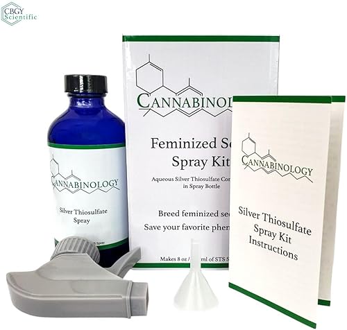 Miniatura 2 de Spray de semillas feminizadas | Kit de spray de tiosulfato plateado de 8 onzas líquidas | Kit de pulverización STS para semillas feminizadas | Spray