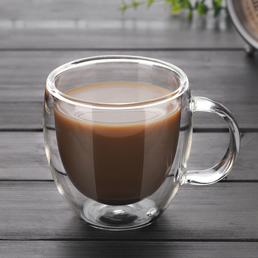 6 Tasses à Bière En Plastique Transparent 600ml Avec Poignée - Pour Bar, Barbecue, Fêtes, Café - 6