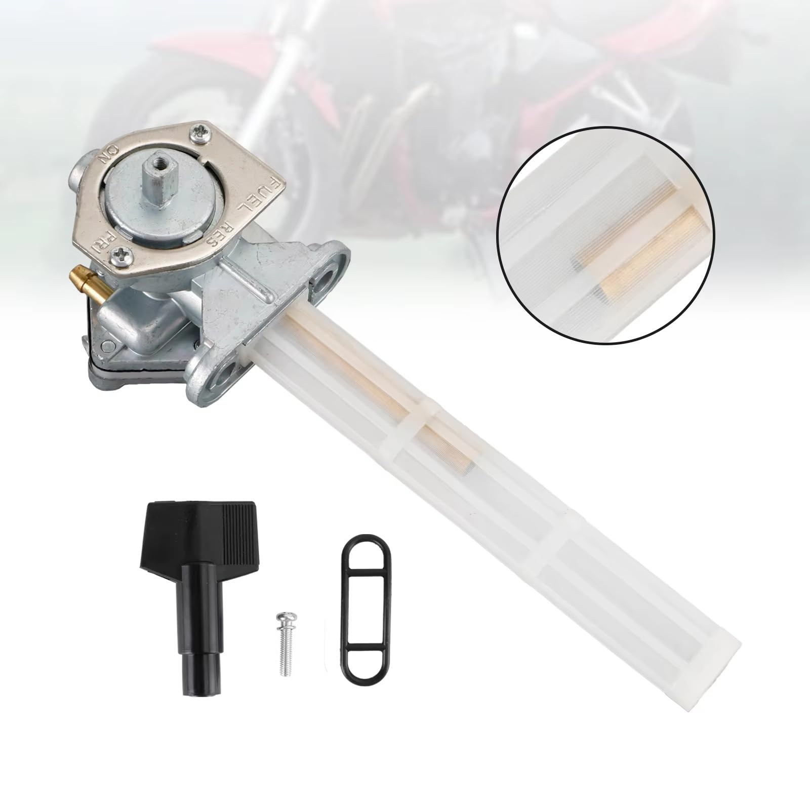 Pompe carburante per moto Per Suzuki Per GSF1200 Per Bandit 2001-2005 44300-32F10 Moto Gas Serbatoio Carburante Rubinetto Valvola Rubinetto Fit Rubinetto Benzina