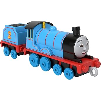 Thomas & Friends The Cast Slide Lok Edward with freight wagon for preschool children from 3 years, HTN29