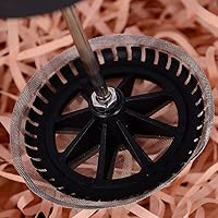 Vista 6 de 11.8 fl oz 20.3 fl oz 27.1 fl oz Vidrio de borosilicato libre de óxido de acero inoxidable Prensa Termo de vidrio para bebidas de café (11.8 fl oz)