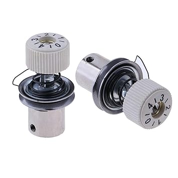 Tension Set for Juki, Jack, Zoje, Siruba etc Single Needle Lockstitch Sewing Machines (White, Pack of 5)