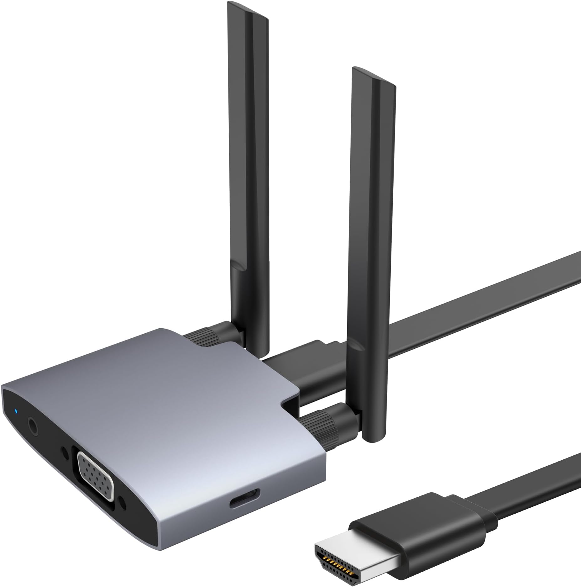 Wireless Display Adaptor - 1080p Wireless HDMI Display Dongle Adapter, Wireless HDMI Transmitter, Wireless Hdmi Extender, Plug and Play, for Laptop, PC, Smartphone to HDTV Projector Monitor