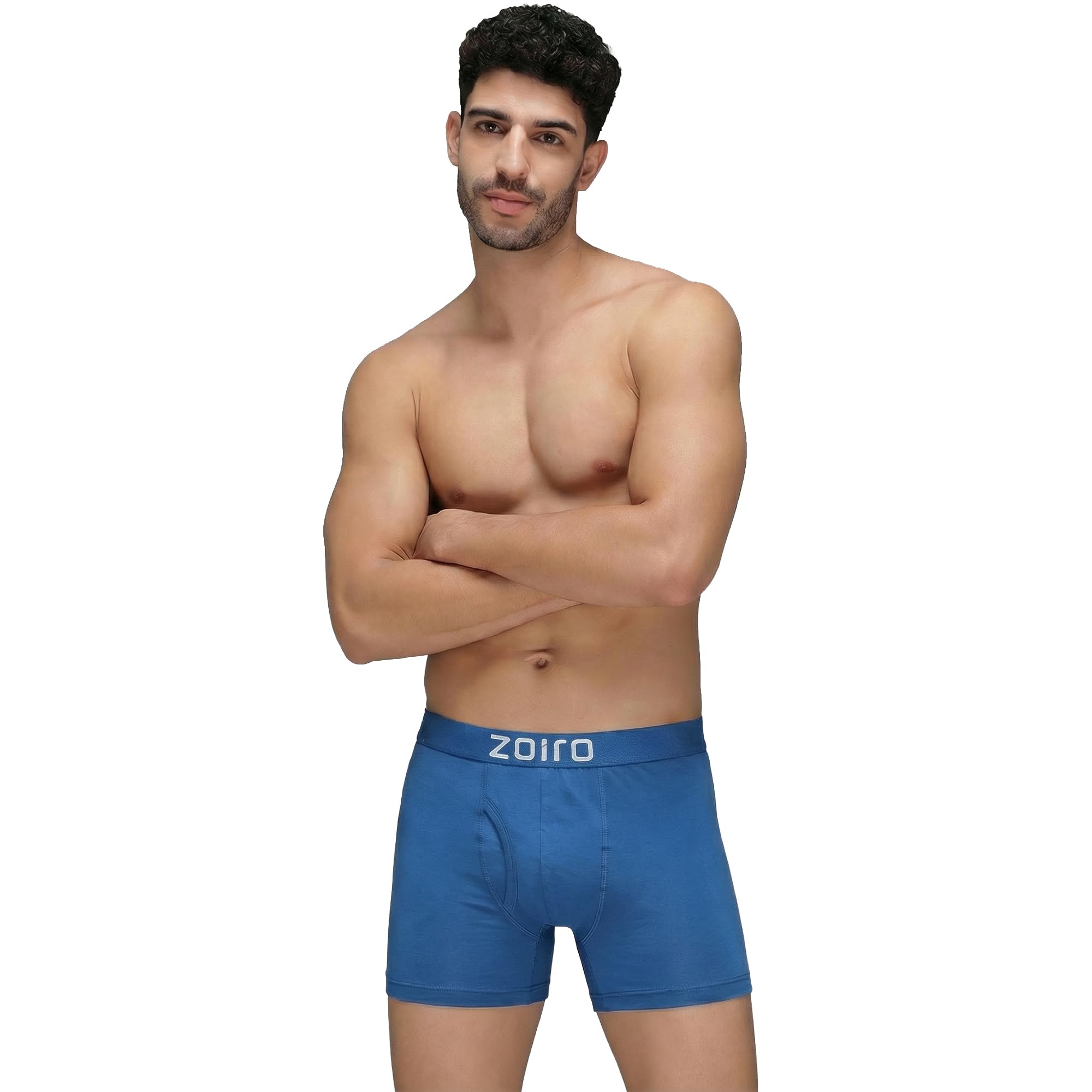 zoiro Men's Flyuid Solid Skinny Fit Trunk |Pack of 1 |Underpants | Men's Underwear-picture-54