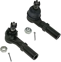 Vista 146 de TRQ Juego de barras de acoplamiento delanteras y exteriores de 2 piezas compatibles con Chevrolet Cruze Volt 2016-2019
