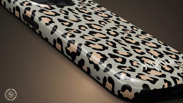 Custodia per telefono personalizzata con stampa leopardata Custodia per telefono personalizzata con stampa leopardata